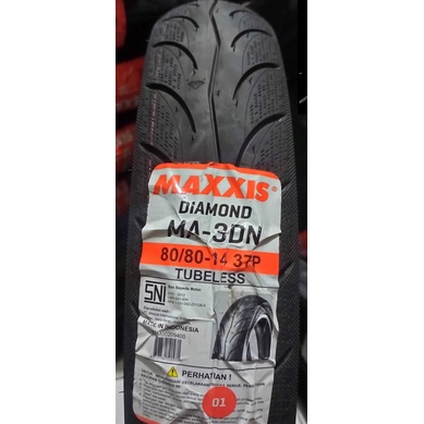 Ban Maxxis Diamond 80/80-14 Tubeless Free Pentil Ban Matic Ring 14 Honda Yamaha Suzuki