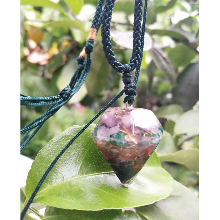 Orgonite pendulum 7 cakra