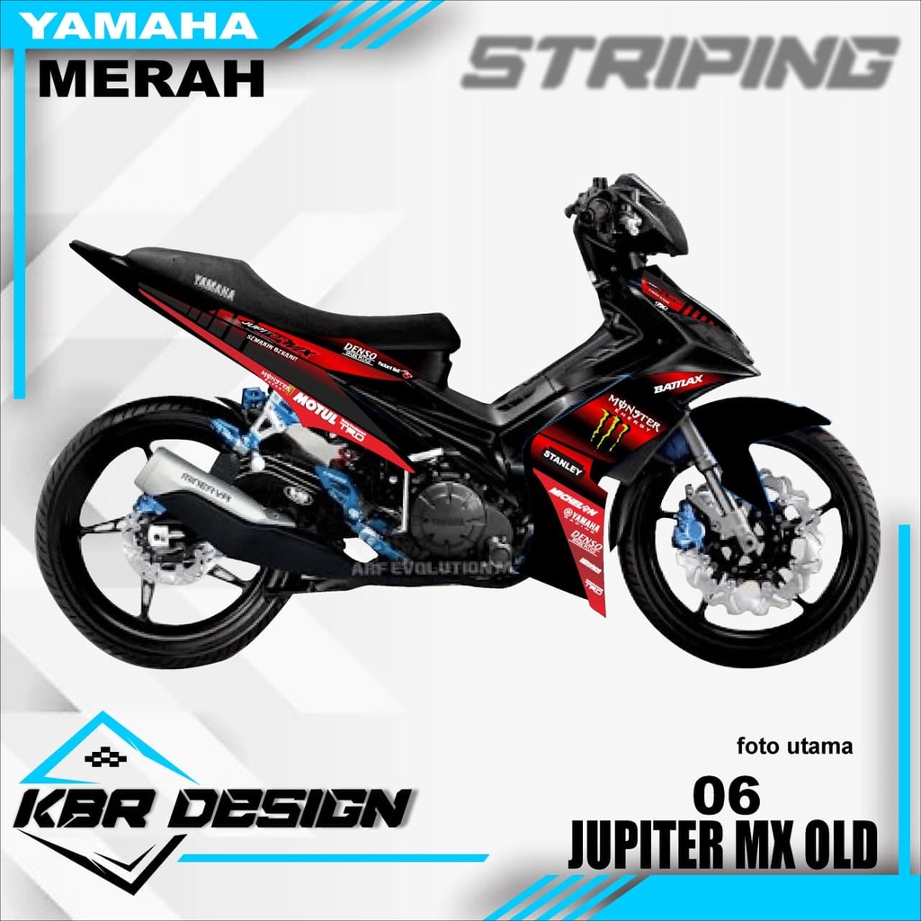 (COD) Striping Jupiter Mx Old / Striping Mx Lama / Sticker Jupiter Mx / Striping Mx Old 06