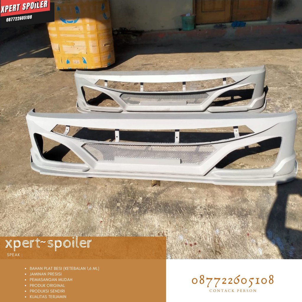 Variasi Bemper Depan L300 Model Jetbus M18 Poxy