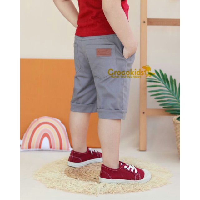 Celana Pendek Chino Anak Zunior 1 - 12 Tahun