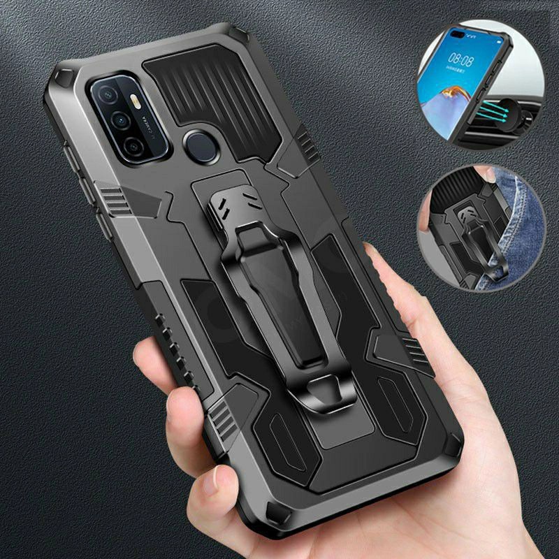 REDMI 10 REDMI 9T NOTE 9 NOTE 8 NOTE 7 CASE HARDCASE KNIFE ARMOR STANDING CASING HYBRID ROBOT STYLE TRANSFORMER CASING COVER