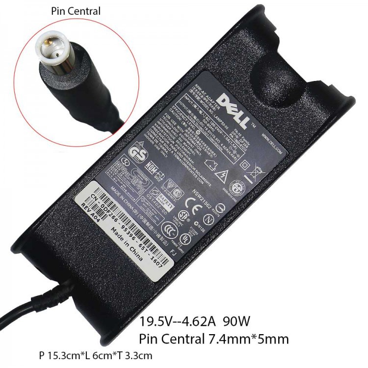 Adaptor/Charger Laptop Dell 19.5v - 4.62a