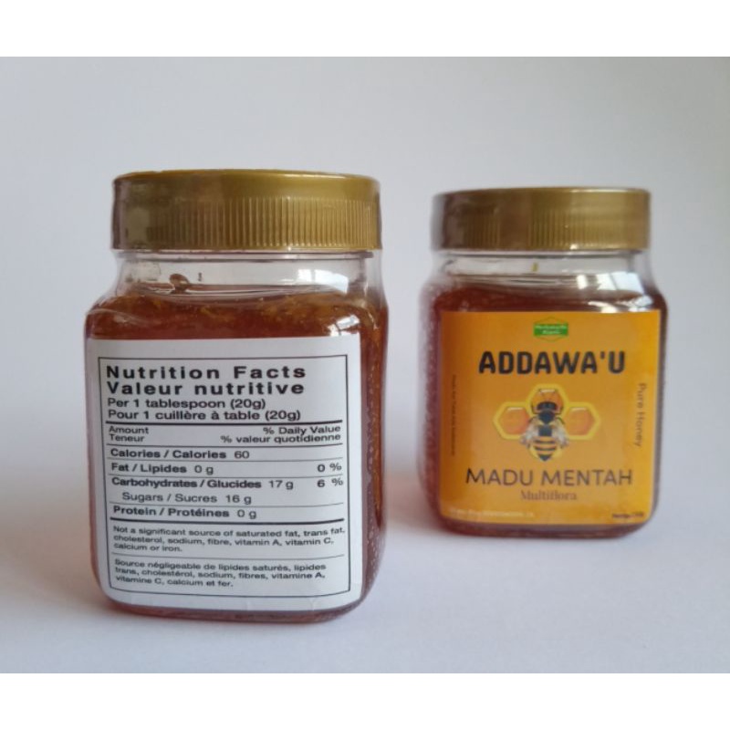 

Madu Mentah Murni 230g
