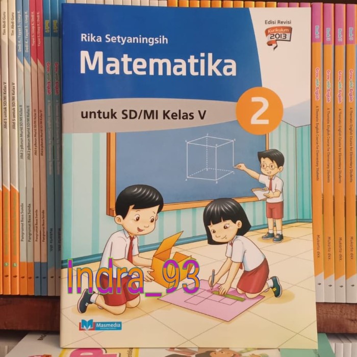 Harga Matematika Kelas 5 Masmedia Revisi Terbaru Mei 2022 Biggo Indonesia