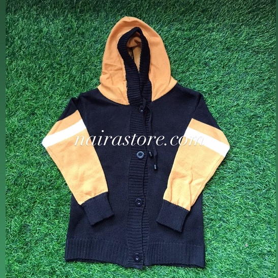 hoodie rajut anak rafeal/hoodia anak unisex (3-4 thn)