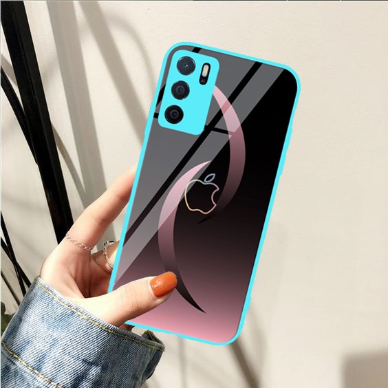 Softcase Glass Oppo A16 - Kesing Hp - Case Hp - SCM12 - Casing Hp - Sarung Hp - Pelindung Hp - Softcase Hp - Kesing - Softcase Glass Oppo A16 - Softcase Kaca Oppo A54 - Oppo A16  - Kesing A54 - Softcase Oppo A16 Terbaru - Oppo A16