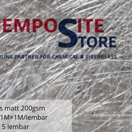

☪ serat fiber aquaproof - fiberglass mat - fiber glass mat type 200 1KG ♛