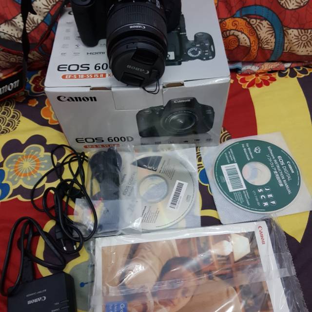 Canon EOS 600 D bekas