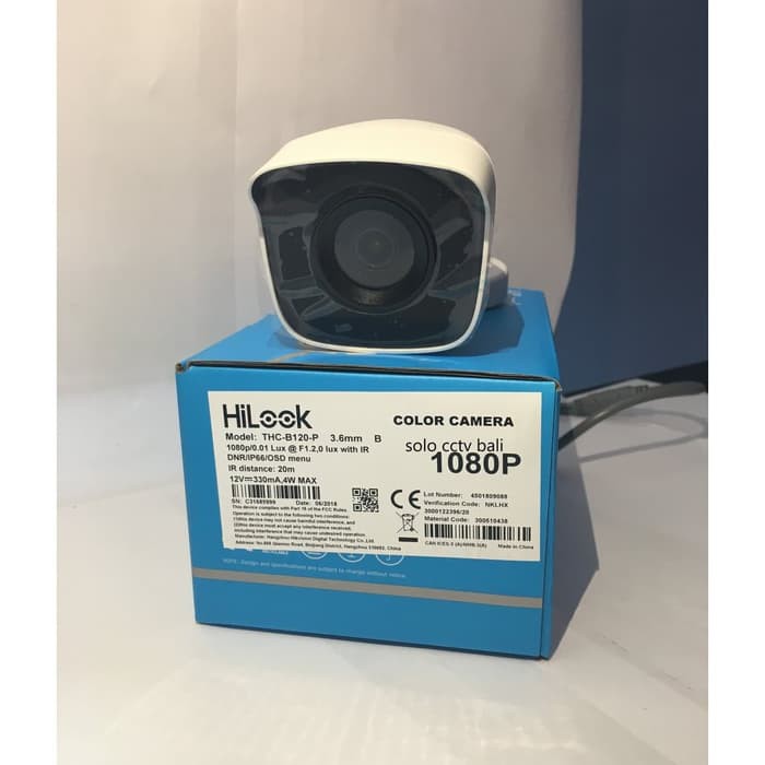 HiLook Kamera CCTV Outdoor 2Mp THC-B120-P(B)