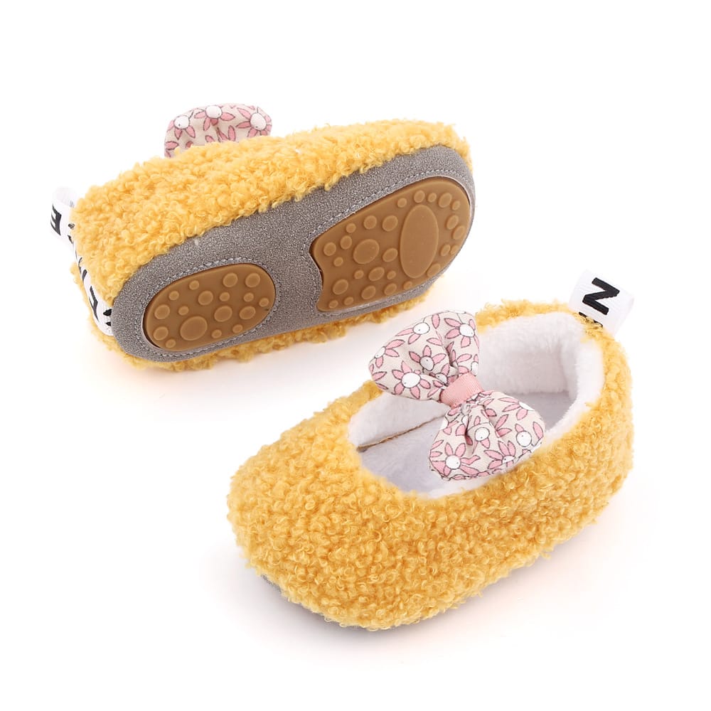 HappyOliver BABASHIP RIBBON Sepatu prewalker bayi dan anak perempuan newborn 3-18 bulan