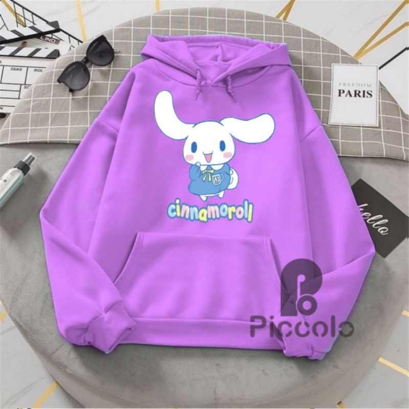 Jaket Hoodie Anak Perempuan Motif Cinnamoroll