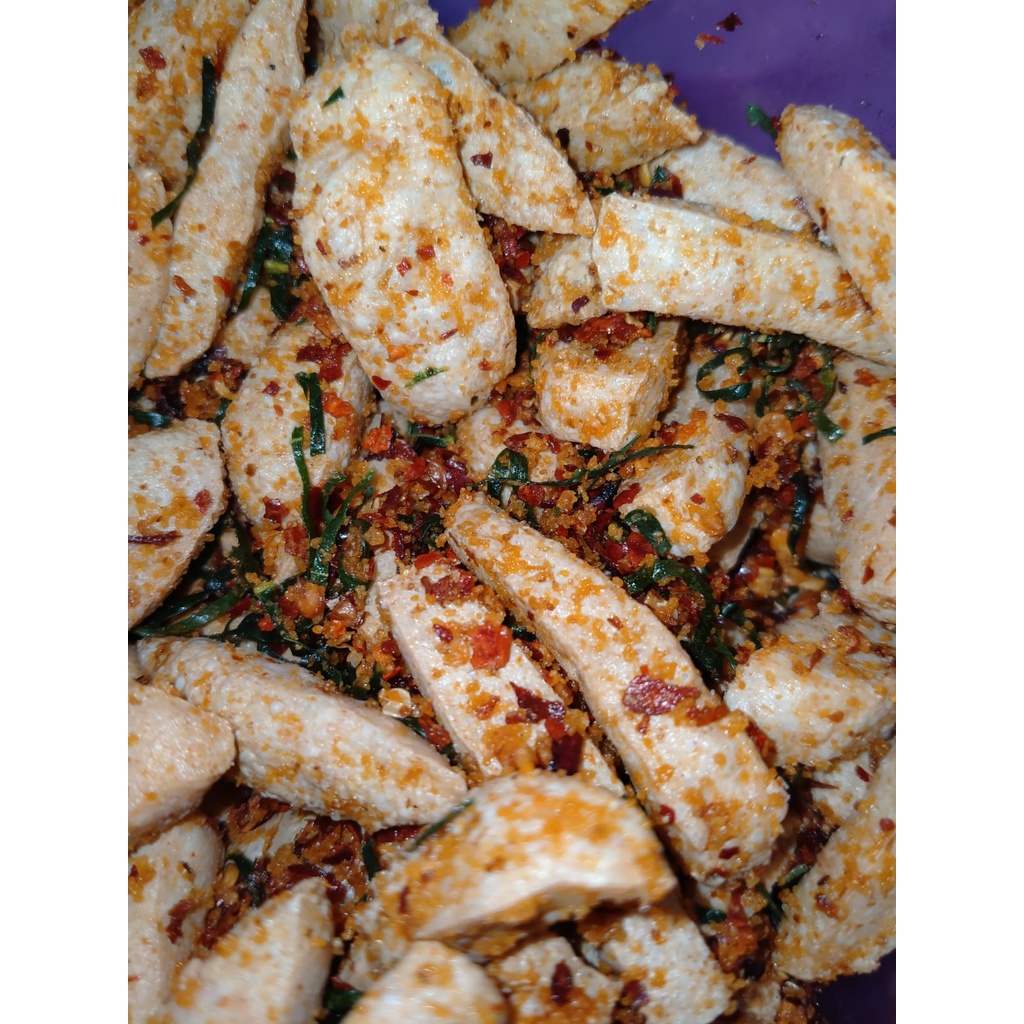 

Basreng Baso Goreng Pedas Daun Jeruk 250gram BASRENG INUL