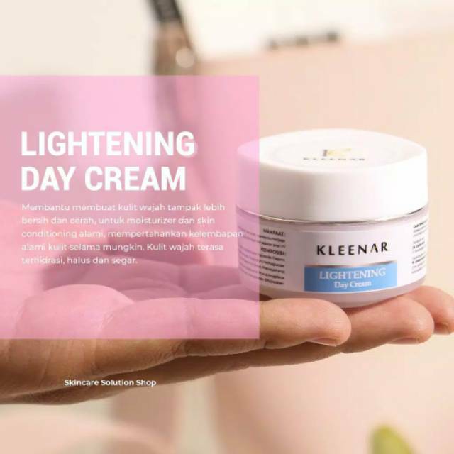 Kleenar Skincare Secret Daily Cream Krim Siang