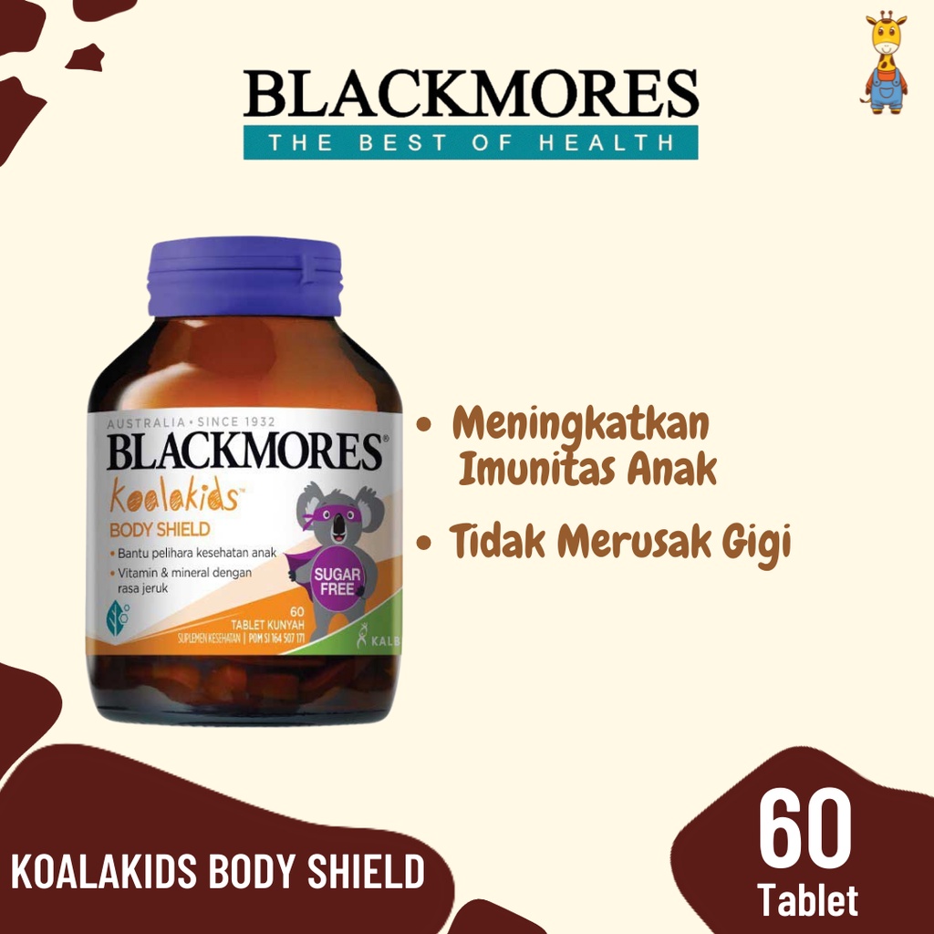 Blackmores Kids Body Shield 60 Tablet