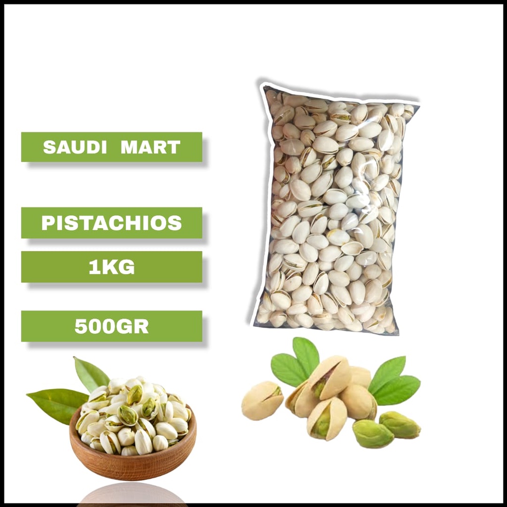 

KACANG PISTACHIOS/KACANG FUSTUK 1KG