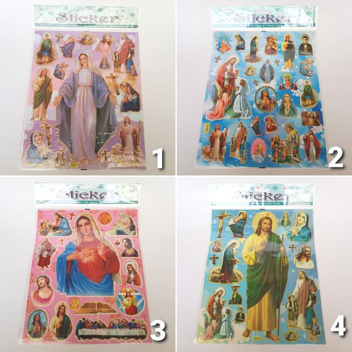 

Produk Berkualitas Stiker Yesus Maria 005