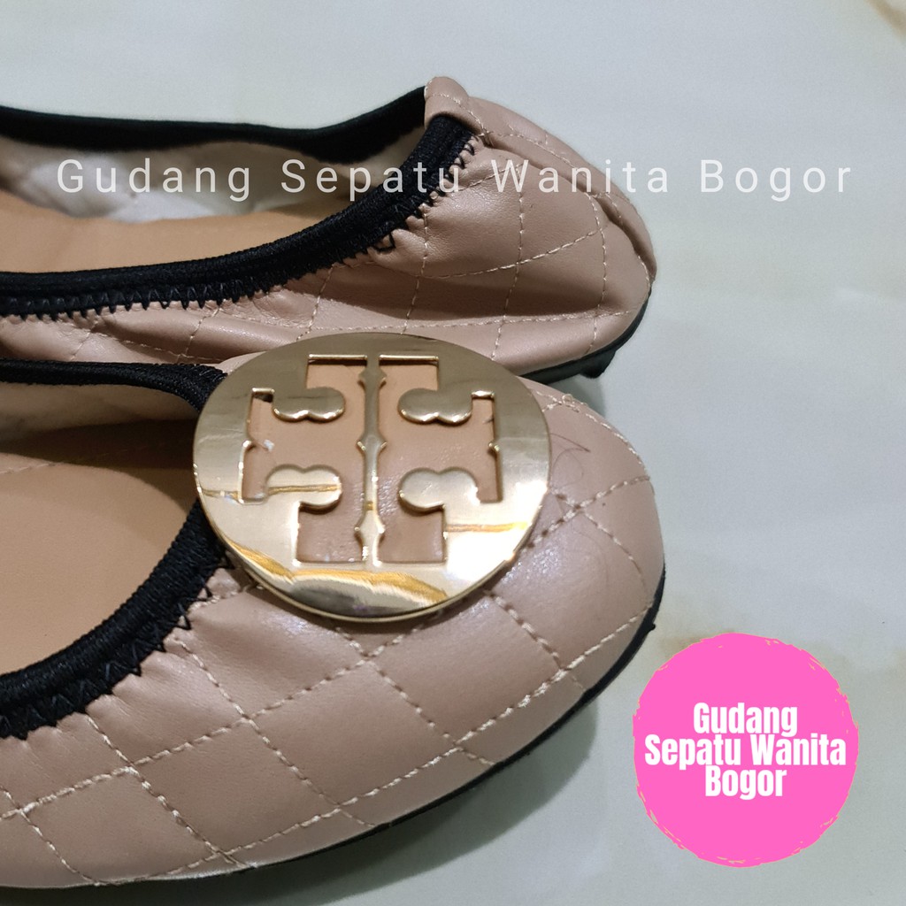 Gratica Sepatu Wanita Flat Shoes Minnie Travel Balet Lorenz DR 038