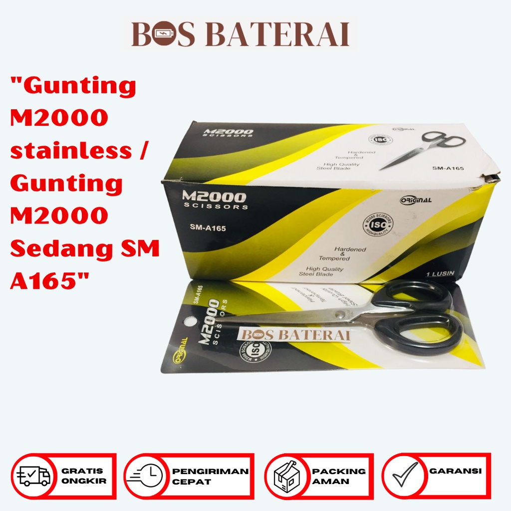 

Gunting M2000 stainless / Gunting M2000 Sedang SM A165