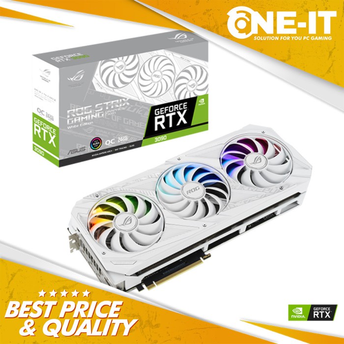 VGA ASUS ROG STRIX RTX 3090 OC 24GB WHITE