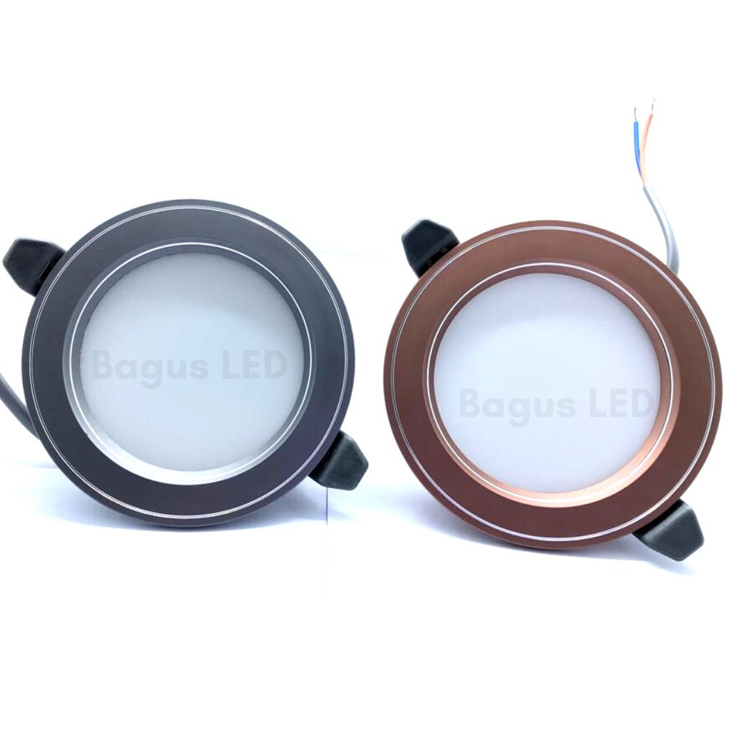 Lampu Downlight 3 CAHAYA dalam 1 LAMPU LED 5W Bulat Termurah Bergaransi