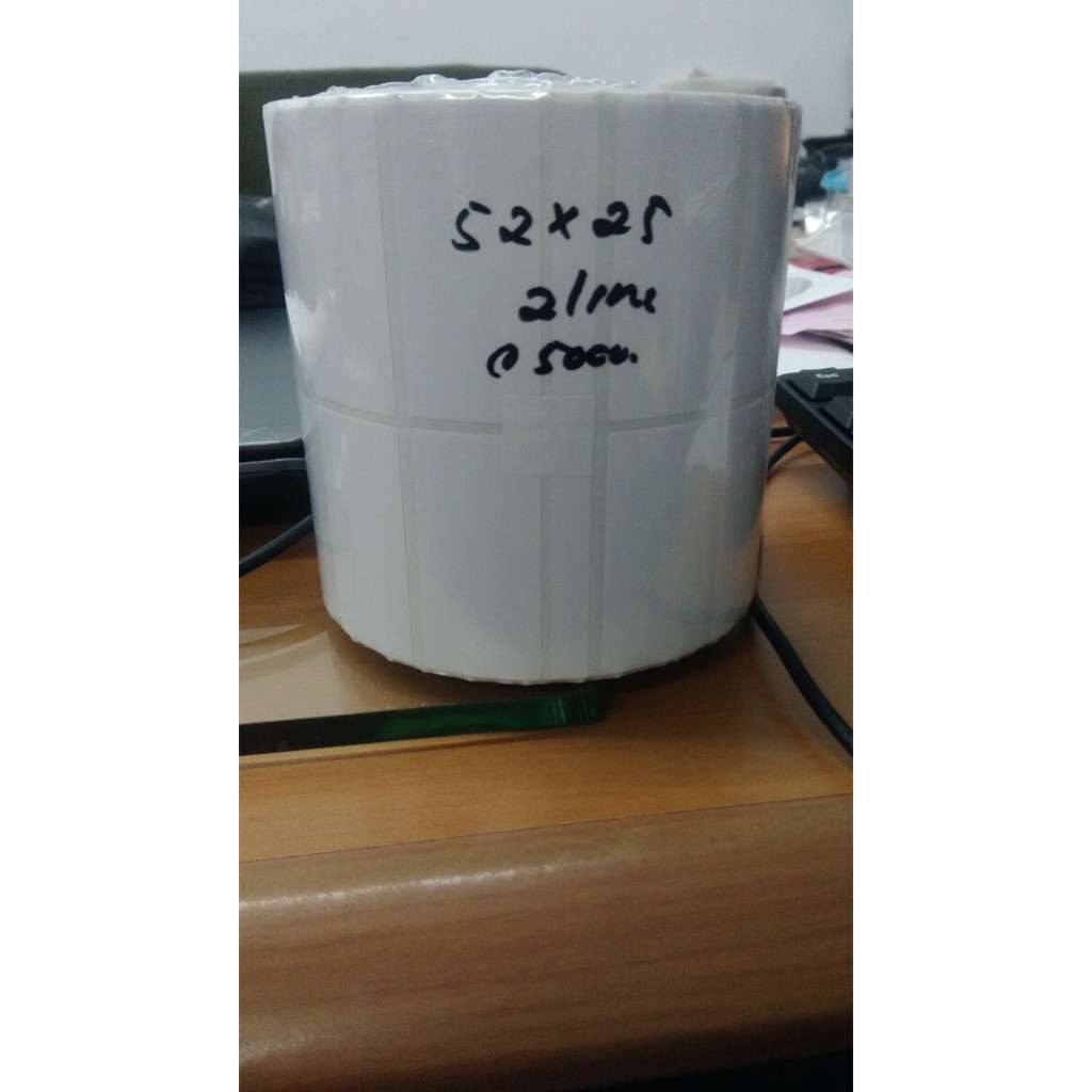 

Label Barcode 52x25 2 Line @5000Pcs