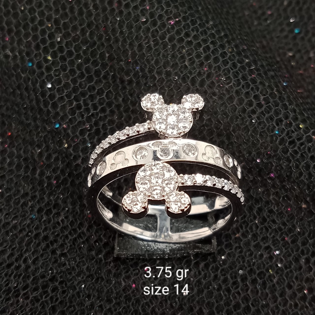 Cincin Emas 17K - 3.75 gr Kadar 750 - 663