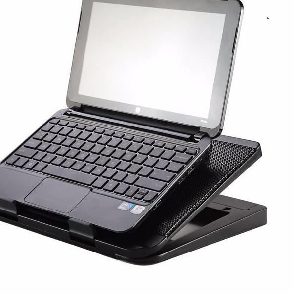 ♕ Laptop Cooling Pad Unitech Cooling Laptop - Cooler Laptop MaxCool Black ♚
