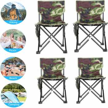 Kursi Lipat Portable Kursi Lipat Piknik Mancing Berkemah Outdoor Camp Fishing Chair AAN147