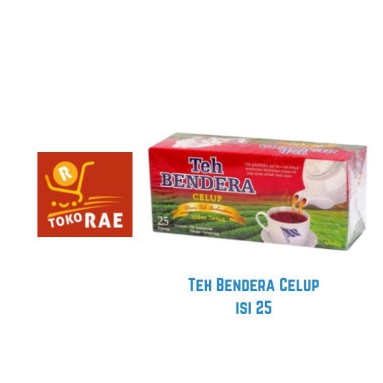 

Teh Celup Cap Bendera Tea Bag isi 25