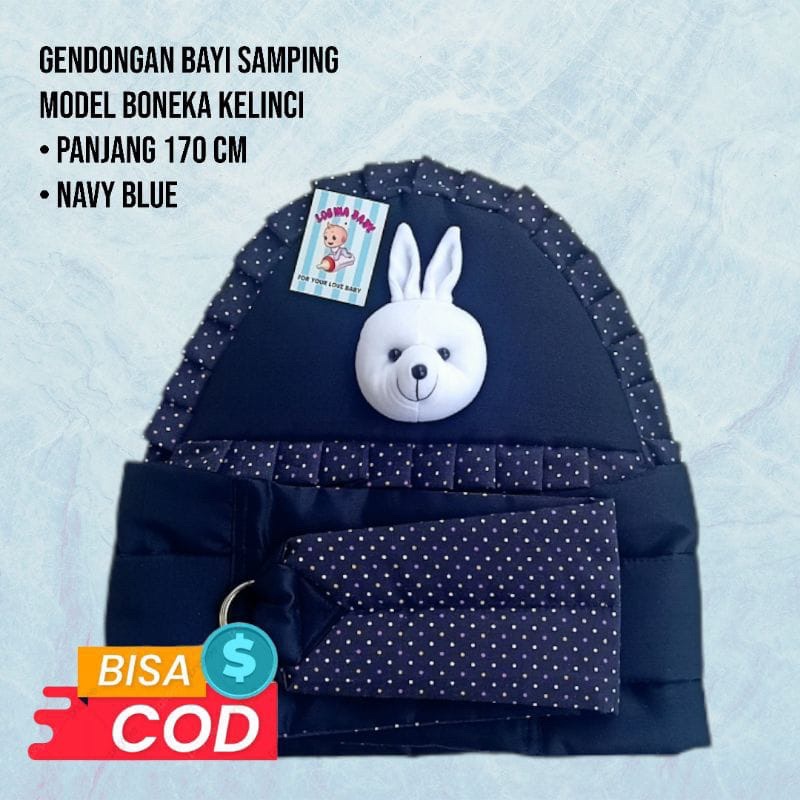 tas besar &amp;gendongan bayi renda satu set