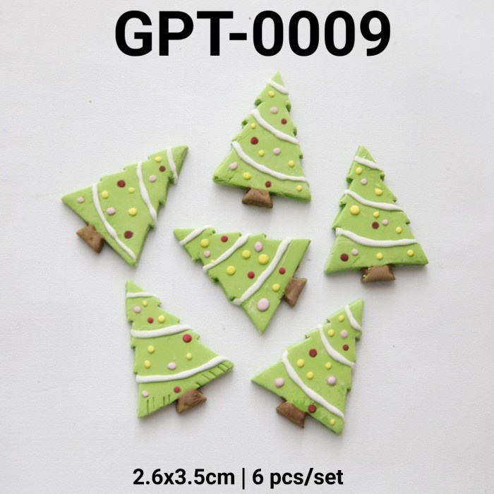 

GPT-0009 HIASAN KUE NATAL CHRISTMAS CLAY POHON NATAL CEMARA BERKUALITAS