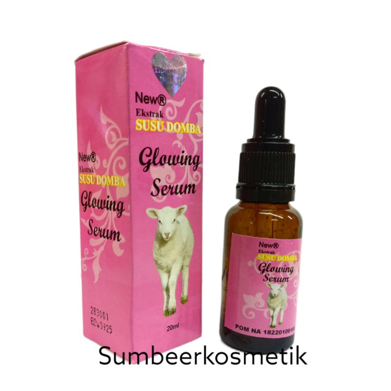 Serum Glowing Susu Domba Ssd BPOM BY Herlina indah