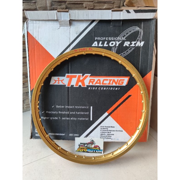 Velg pelek asli tk japan ukuran 120 ring 17 warna gold emas veleg peleg ori tk japan