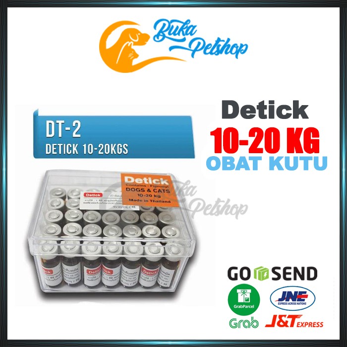 Obat Kutu Kucing Dan Anjing / Detick 10-20kg