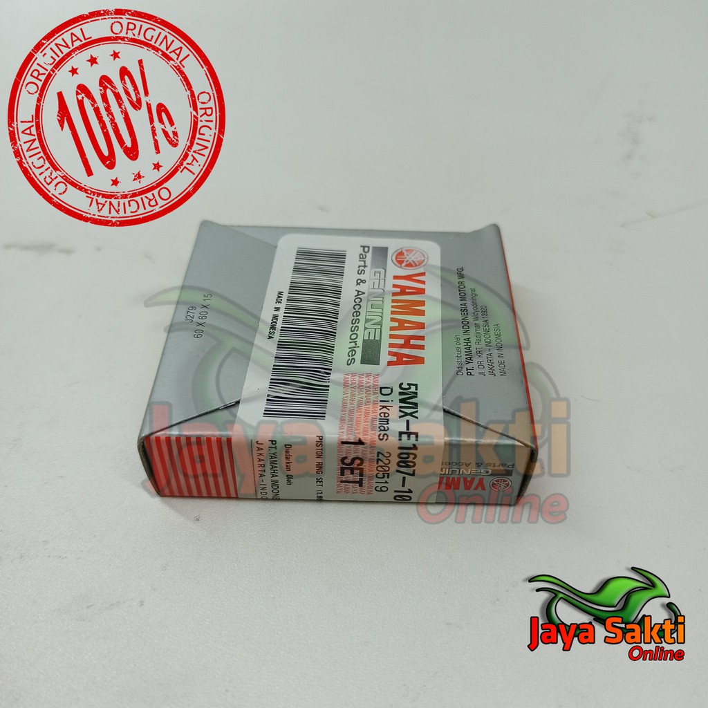 RING PISTON UKURAN 100 NOUVO MIO KARBU SOUL KARBU FINO KARBU ASLI YAMAHA