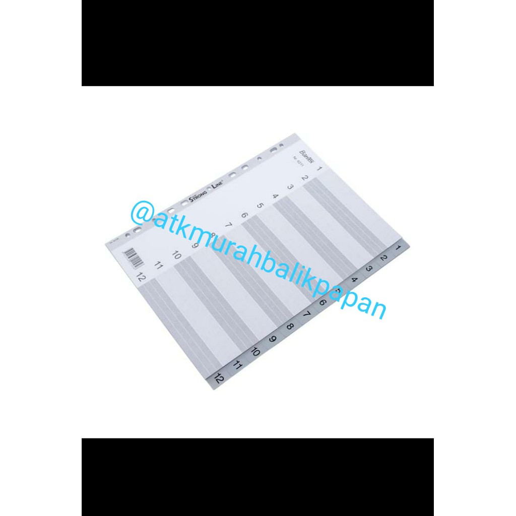 

Numerical Index Bantex 6211 A4 12 Pages (1-12)-