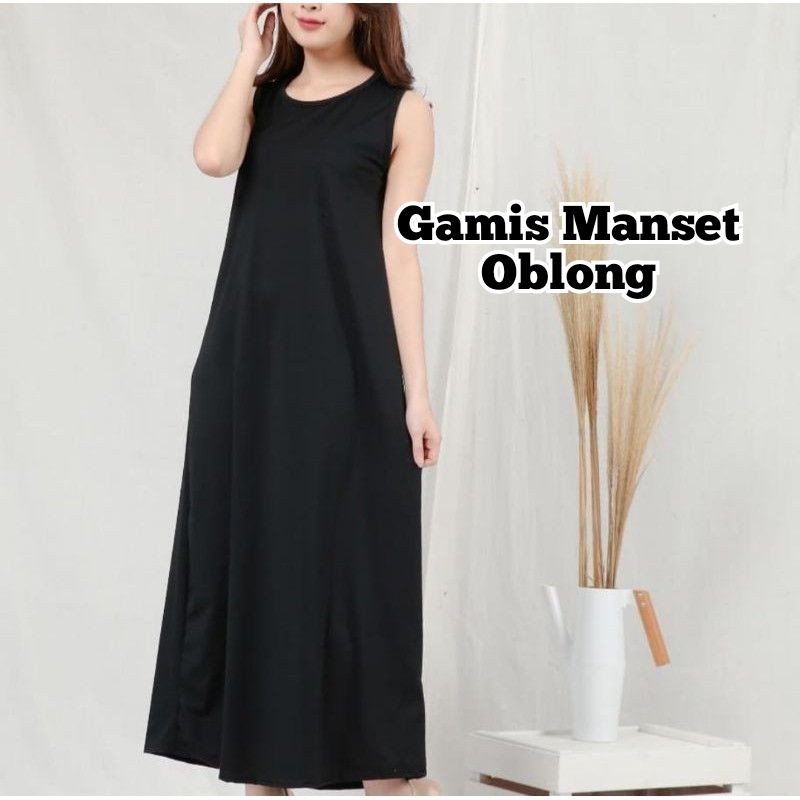 Daleman Manset Gamis Panjang / Gamis Manset Panjang Inner Manset