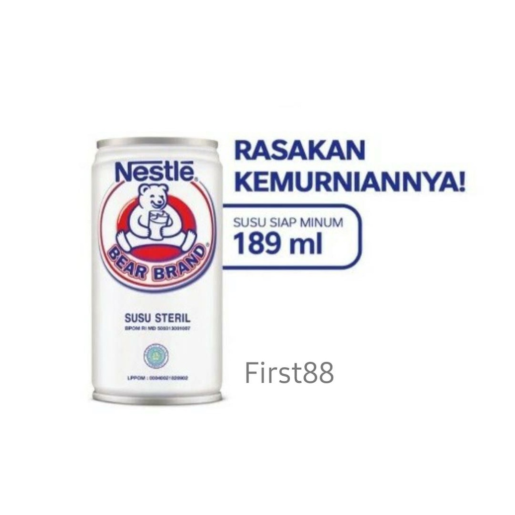 Susu beruang / bear brand /bearbrand/susu bear brand 189ml