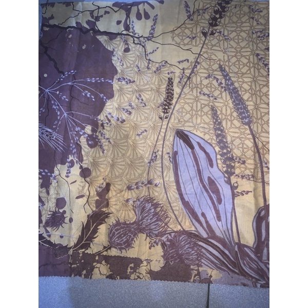 SEGIEMPAT VOALDENAY KW PREMIUM / HIJAB JILBAB SQUARE VOAL MOTIF LASER CUT-Motif 4