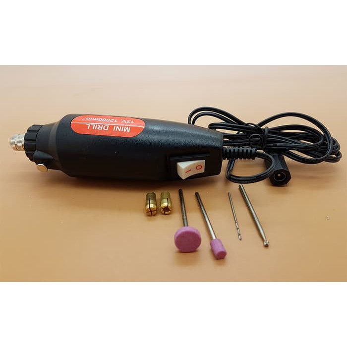 Mini drill / grinder / mini rotary 12000rpm 12v DC