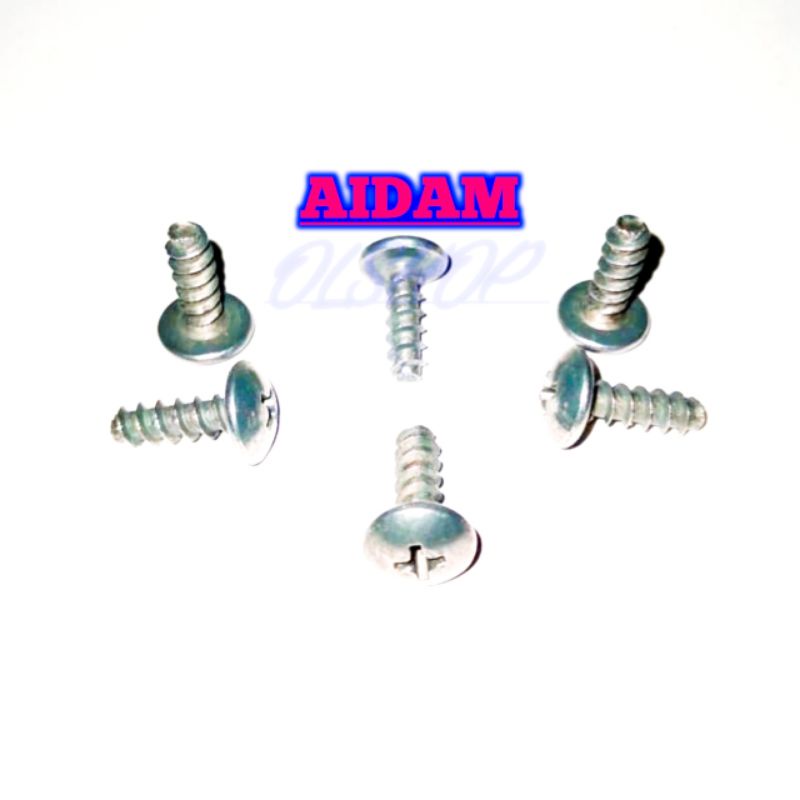 25 PCS BAUT ONLY YAMAHA MIO XRIDE JUPITER NMAX BAUT SKERUP YAMAHA MATIC NON MATIC UKURAN M5x16