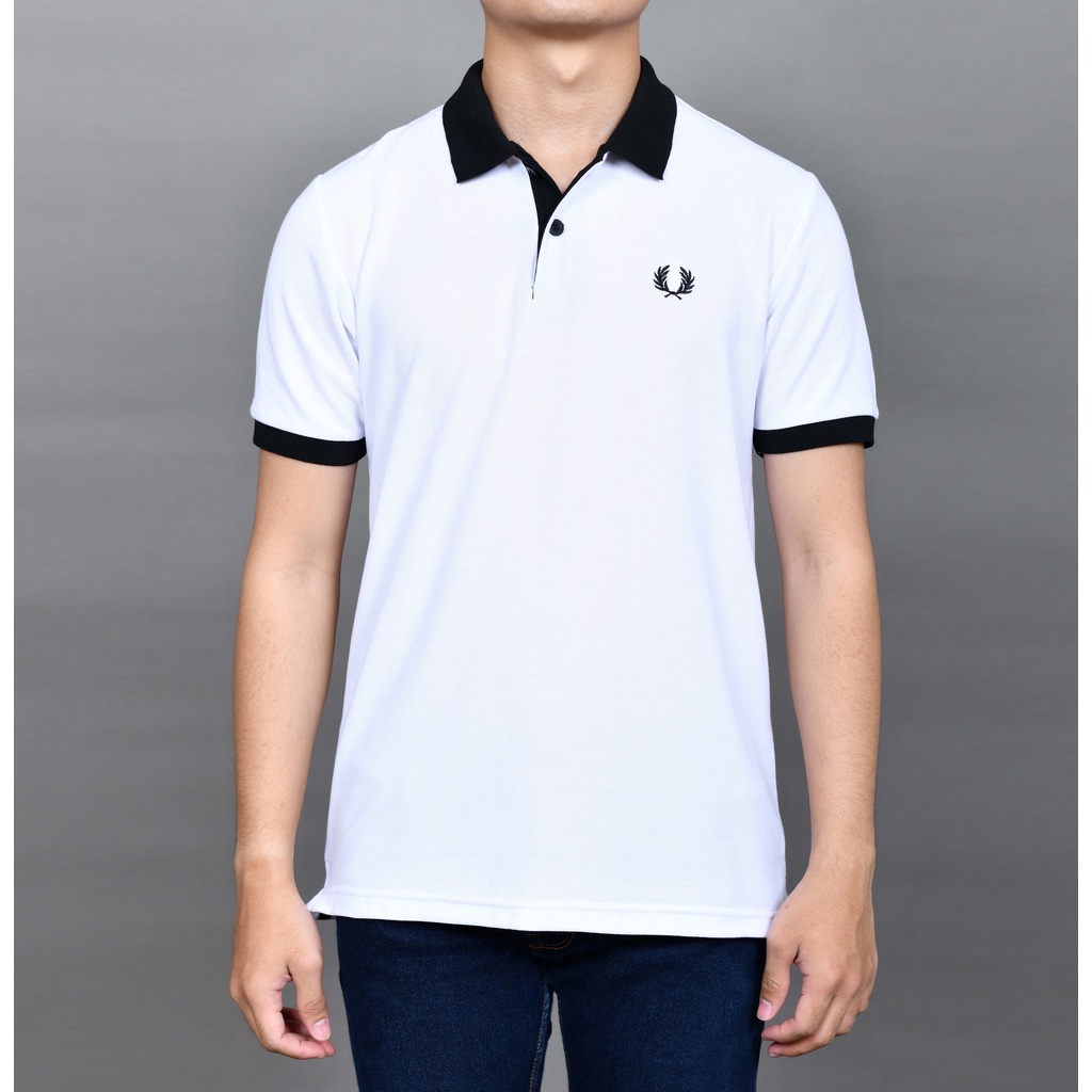 FredPerry Kaos Polo Shirt | Kaos Kerah Pria J8BB