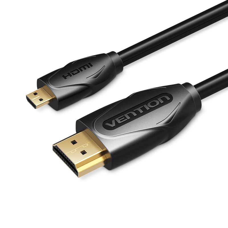 Vention Kabel Micro HDMI ke HDMI 3D 1080P untuk Tablet / HDTV