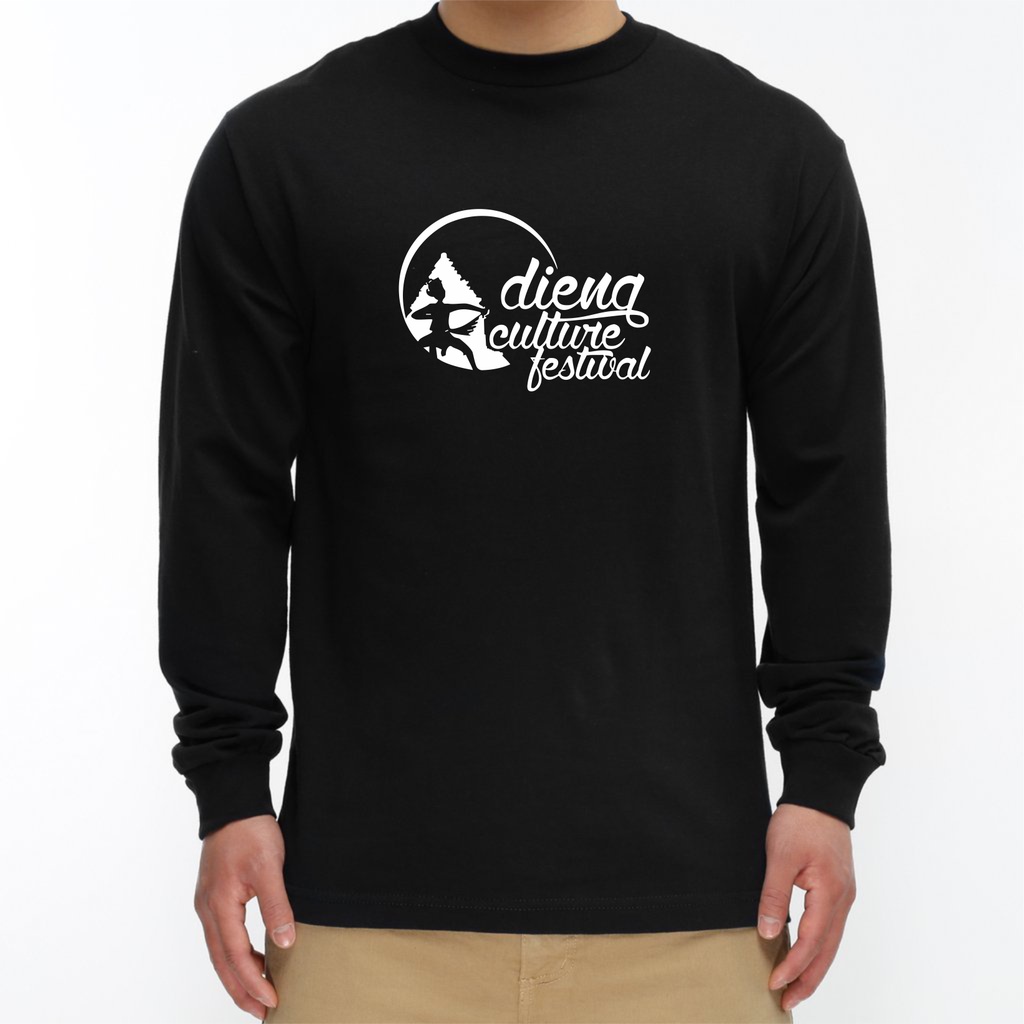 T-SHIRT KAOS DIENG CULTURE FESTIVAL LENGAN PANJANG