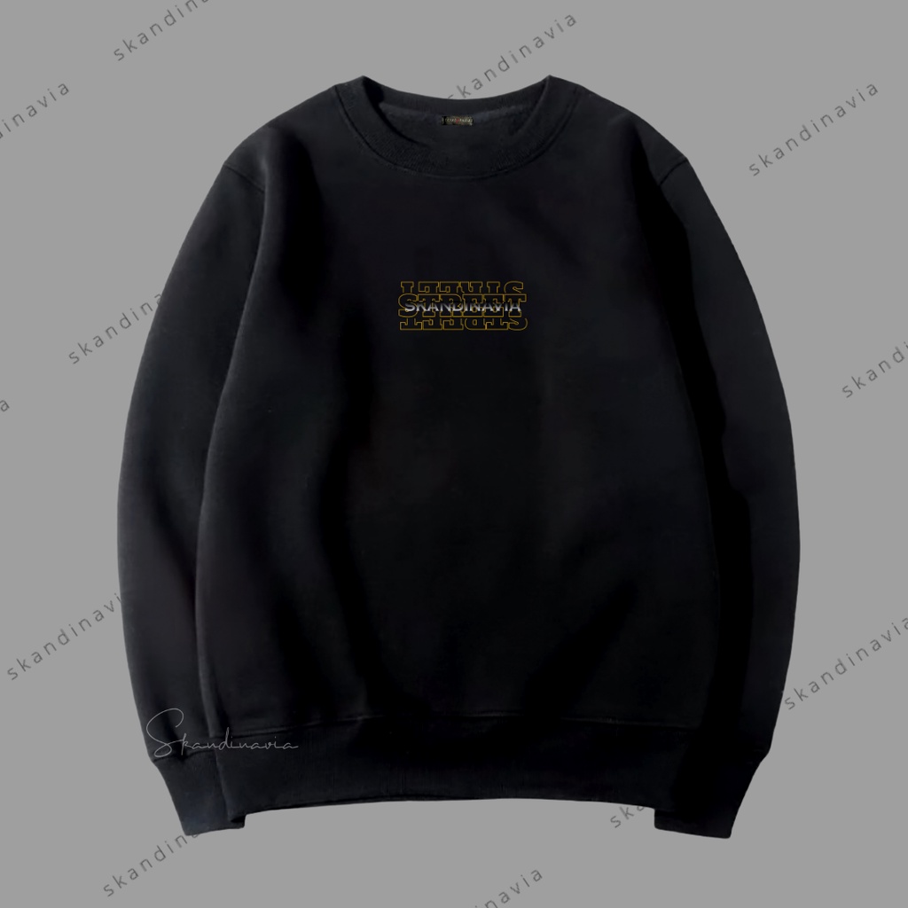 Crewneck Skandinavia OVERSIZE PRIA CREWNECK SKDNV STREET NSA WIN SWEATER CREWNECK NSA