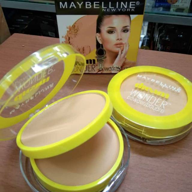 Bedak Maybelline Dream Wonder Powder 2in1 Basah &amp; Kering