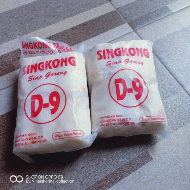 

D9 Frozen singkong siap Goreng