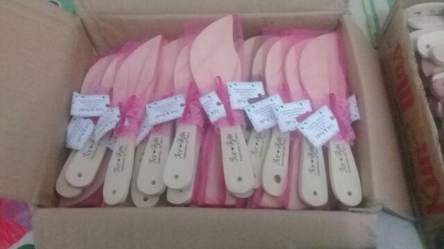 Centong Kayu Daun Lancip Murah Unik