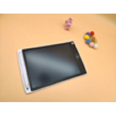 LCD Writing Writting Drawing Tablet Pad Papan Belajar Tulis Gambar Coret Hapus Mainan Edukasi Anak-putih